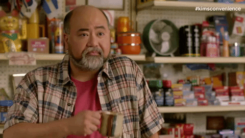 oh yeah coffee GIF by Kim's Convenience