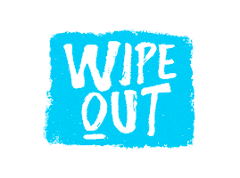 wipe out beach Sticker by Space Coast Office of Tourism