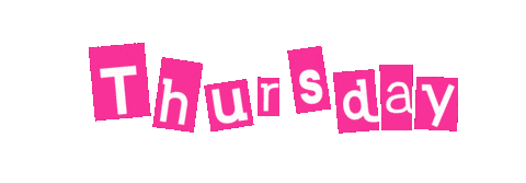 Text Week Sticker