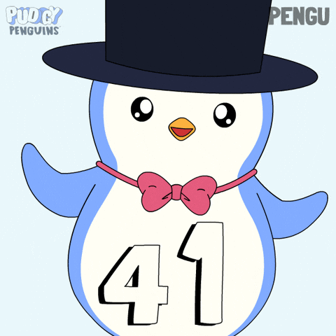 Penguin Fourone GIF by Pudgy Penguins