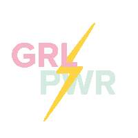 Grl Pwr Sticker by The Fittest You