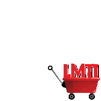 Little Red Wagon Ti Sticker by njlmti