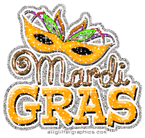 Mardi Gras Sticker