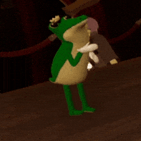 Cragsand dancing avatar vrchat gator GIF