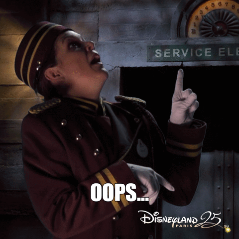 Halloween Oops GIF by Disneyland Paris