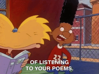 hey arnold nick splat GIF