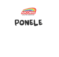 Arcoirispy comida salsa mate te Sticker