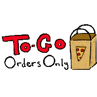 atablespoonoflife food pizza wine chicken Sticker