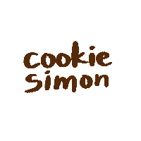 Text Cookie Sticker