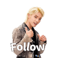 Follow Ty Sticker by koreadispatch
