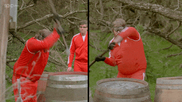Smash Sledge Hammer GIF by The Traitors Australia
