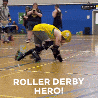 Roller Derby Hero GIF by Nottingham Roller Derby