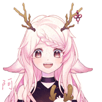 Thanks Vtuber Sticker