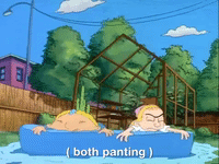 hey arnold nick splat GIF