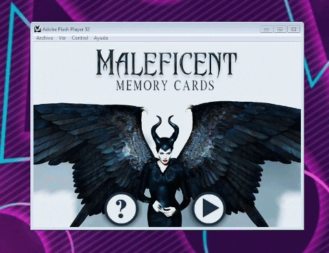 downloadhoy giphygifmaker descargar juego maleficent memory cards GIF