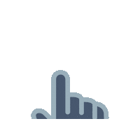 Finger Pege Sticker by Oprydningsnørden