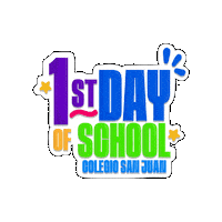 1St Day Of School Sticker by CSJE