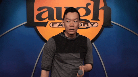 taken aback excuse me GIF by Laugh Factory