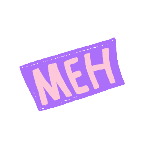 Meh Emotion Sticker by MHFNZ