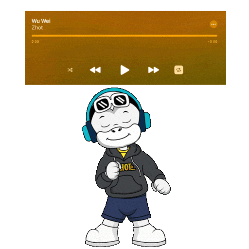 New Music Chill Sticker by Zhot