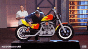 Hamish Blake Reaction GIF by LEGO Masters Australia