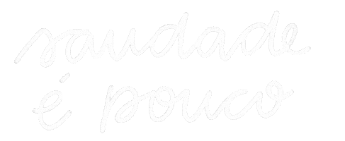 Text Saudade Sticker