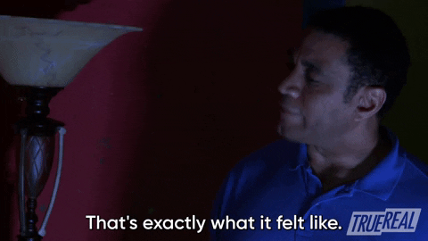 Haunting Harry Lennix GIF by TrueReal