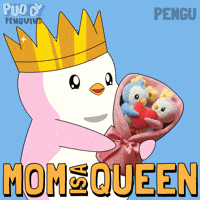 Mothers Day Flower GIF by Pudgy Penguins