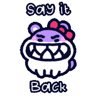 Say It Smile Sticker