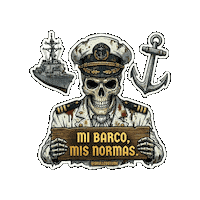 Skull Calavera Sticker
