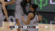 excited san antonio stars GIF by WNBA