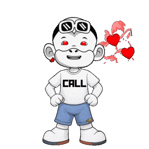 Calling Call Me Sticker by Zhot