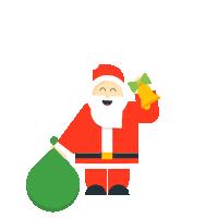 Santa Sticker by plaisio