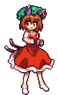 Touhou Project Dancing Sticker