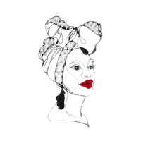 TuMiTurbiNosyBe madagascar turbante fasce tu mi turbi Sticker