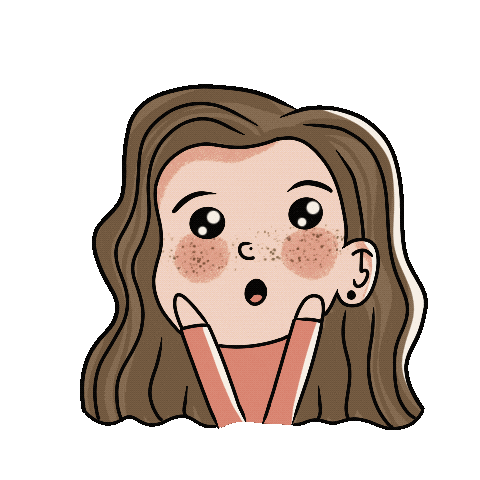 Mayrailustraciones buenosdias jiji woow sisoy Sticker