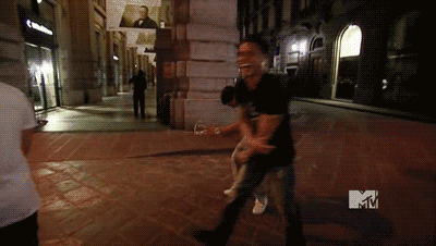 jersey shore dancing GIF