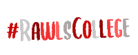TTURawlsCollege texas tech ttu rawls rawls college Sticker