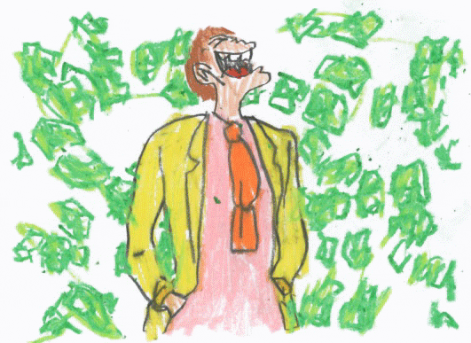 laugh money GIF by James Thacher