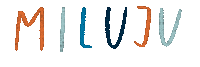 Miluju Love Sticker