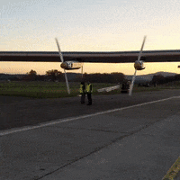 sunset GIF by Solar Impulse