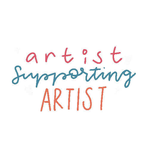 Art Supporting Sticker