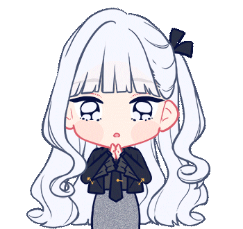 clairelle giphyupload anime girl thanks Sticker