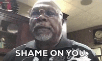 Shame On You GIF by GIPHY News