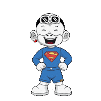 Dc Comics Superman Sticker by Zhot