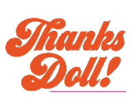 thanks thank you Sticker