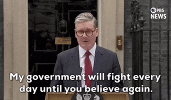 "My government will fight every day..."