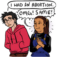 wetestify abortion sma prochoice prolife Sticker