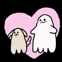 rinarinaree love cute heart dog GIF