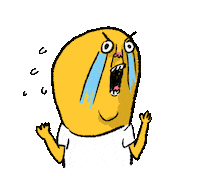 Cry Funny Crying Sticker by ehcat